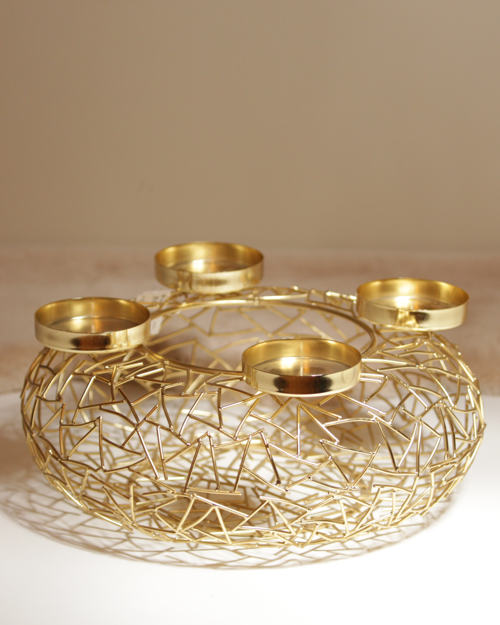 Adventskranz · EDZARD · gold