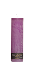 Load image into Gallery viewer, Dalina flower candle | light purple | ~ 130h burning time
