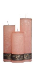Load image into Gallery viewer, Dalina flower candle | salmon | ~ 130h burning time
