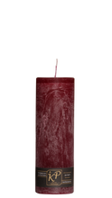 Load image into Gallery viewer, Dalina flower candle | burgundy | ~ 130h burning time
