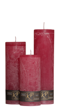 Load image into Gallery viewer, Dalina flower candle | raspberry pink | ~ 130h burning time
