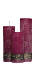 Load image into Gallery viewer, Dalina flower candle | magenta | ~ 130h burning time
