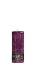 Load image into Gallery viewer, Dalina flower candle | purple | ~ 130h burning time
