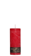Load image into Gallery viewer, Dalina flower candle | summer red | ~ 130h burning time
