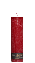 Load image into Gallery viewer, Dalina flower candle | christmas red | ~ 130h burning time
